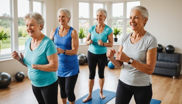 Séances de fitness à domicile pour seniors