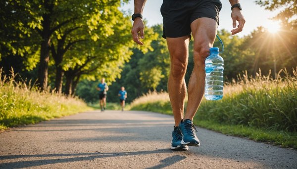 Le rôle de l'hydratation durant une session de marche rapide