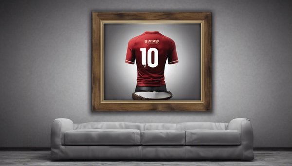 Créez un cadre unique pour votre maillot de foot !